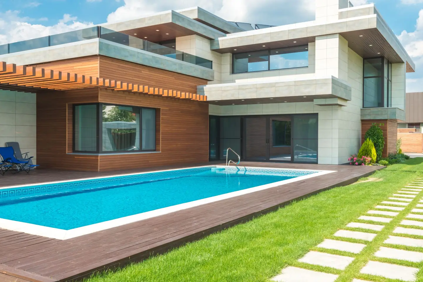 Swimming pool built in East Gosford, NSW
